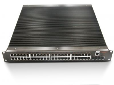三层网管4万兆光48千兆电sfp工业级交换机