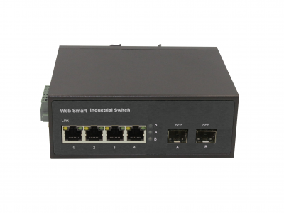 钢合金工业级web管理型千兆2光4电sfp 钢合金工业级web管理型千兆2光4电sfp