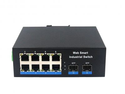 钢合金工业级web管理型千兆2光8电sfp 钢合金工业级web管理型千兆2光8电sfp