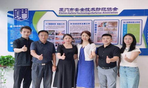 宇航工业交换机赴厦门安防协会、罗普特集团参观交流！